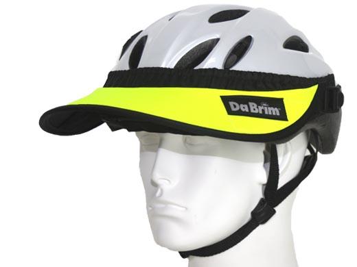 yellow cycling helmet