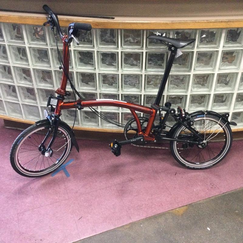 brompton m6lx flame lacquer