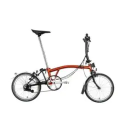 Brompton C Line Explore S6L Folding Bicycle Flame Lacquer