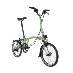 Brompton C-Line Explore H6L Folding Bicycle -Matcha Green