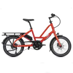 Tern Quick Haul D8 Electric Cargo Bicycle - Tabasco/Silver