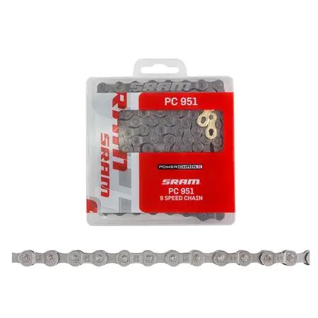 SRAM PC-951 Chain - 9-Speed, 114 Links, Gray