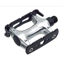 All-City Standard Track Pedals -9/16", Black/Silver