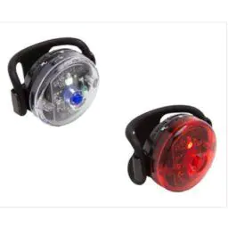 Planet Bike Beamer 1/Blinky 3 Headlight/Taillight Safety Set - Black