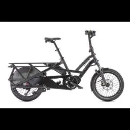 Tern GSD S10 LR Electric Cargo Bicycle - Black/Dark Grey 400Wh