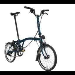 Brompton M6L C Line Folding Bicycle - Ocean Blue
