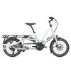 Tern Quick Haul Long D9 Performance Electric Cargo Bike - Satin Ice Grey