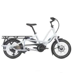 Tern Quick Haul Long D9 Performance Electric Cargo Bike - Satin Ice Grey