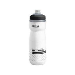 Camelbak Podium Chill Water Bottle: 21oz, White/Black
