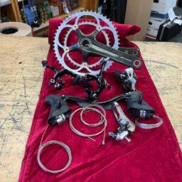 Used Campagnolo Record Titanium 10-speed Bike Group Set